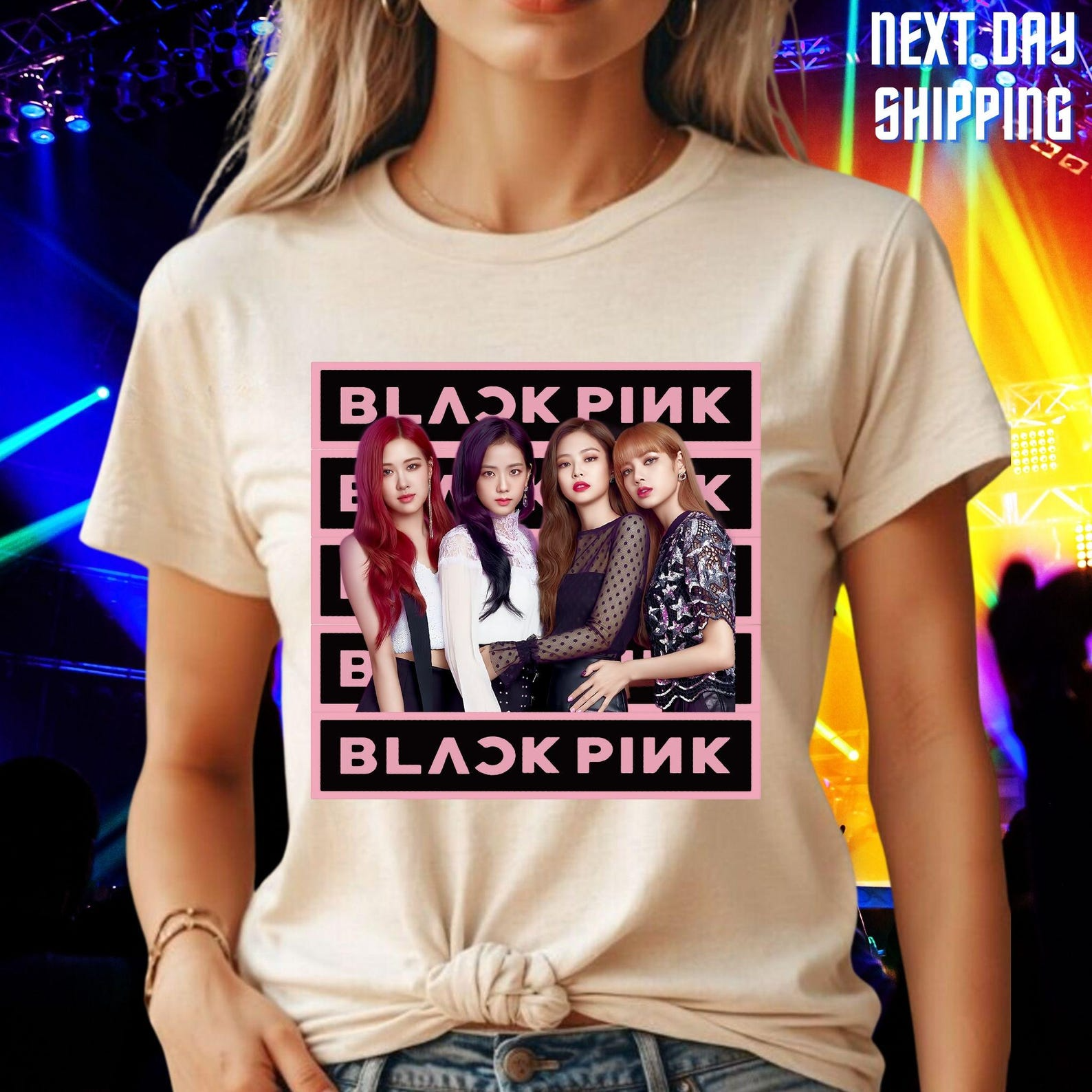 Korea Music Fan Gift, Black Pink Shirt, BlackPink Shirt, Born Pink Shirt, Kpop Fan Shirt, Kpop Merch Shirt, Blackpink World Tour Shirt,